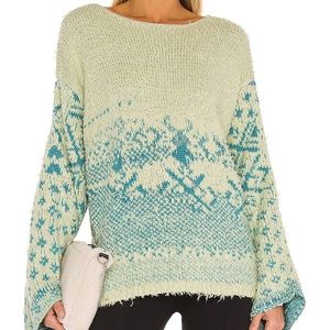 Free People Midnight Beach Pullover Small